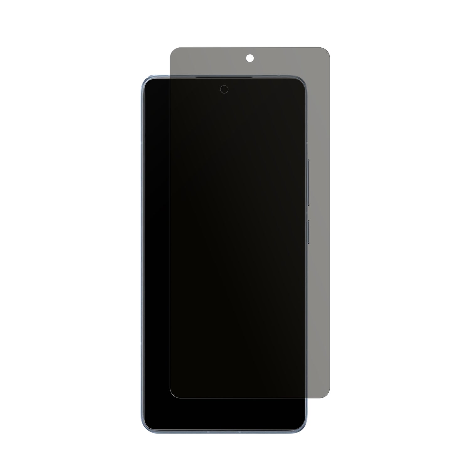 Xiaomi14T Pro mit aufgebrachtem dipos Displayschutz, der seitliche Einblicke blockiert