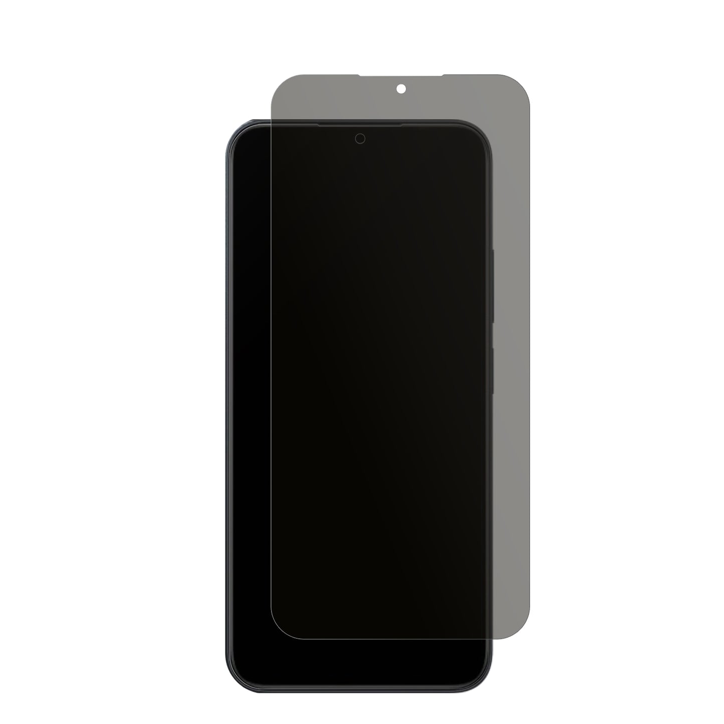 XiaomiRedmi 15C 4G mit aufgebrachtem dipos Displayschutz, der seitliche Einblicke blockiert