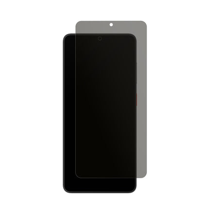 ZTEBlade A56 mit aufgebrachtem dipos Displayschutz, der seitliche Einblicke blockiert