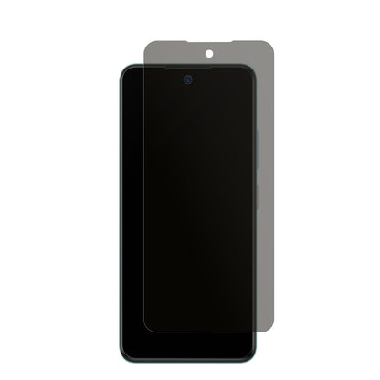 ZTEBlade A75 mit aufgebrachtem dipos Displayschutz, der seitliche Einblicke blockiert