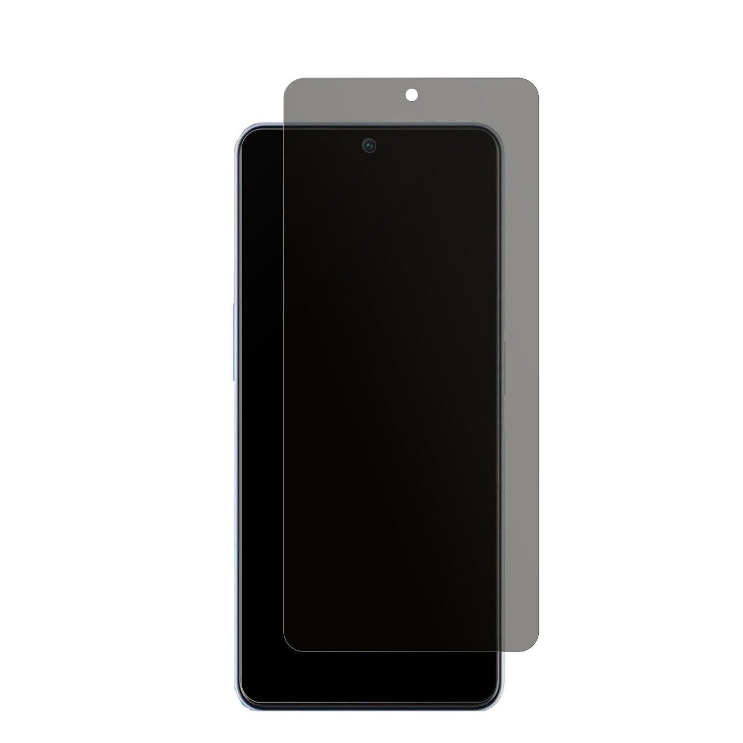 ZTEVoyage 40 Pro Plus mit aufgebrachtem dipos Displayschutz, der seitliche Einblicke blockiert