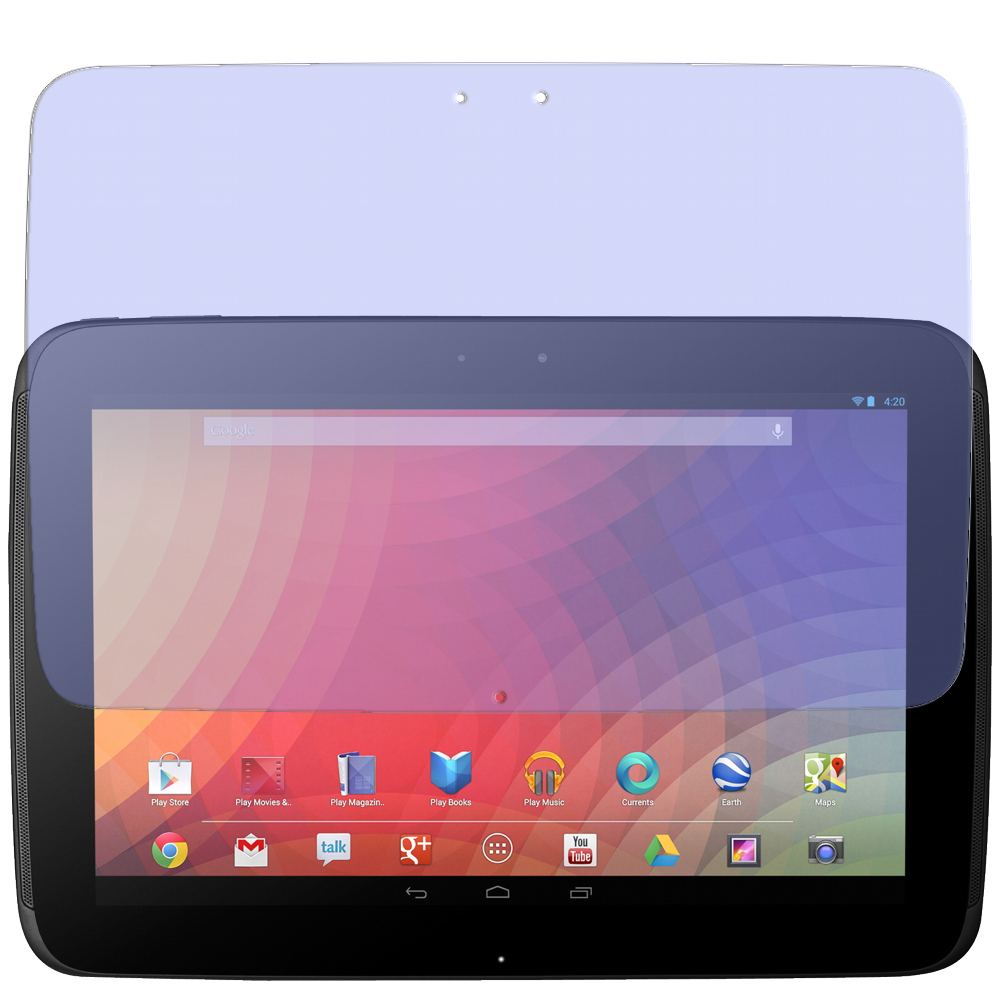 2x Screen Protector Matte for Nexus 10 Google Display Protection Film
