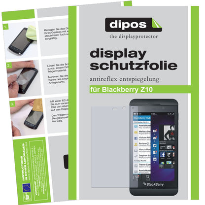 dipos 2x Matte Screen Protector for Blackberry Z10