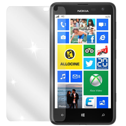 6x Schutzfolie klar für Lumia 625 Nokia Display-Schutzfolie