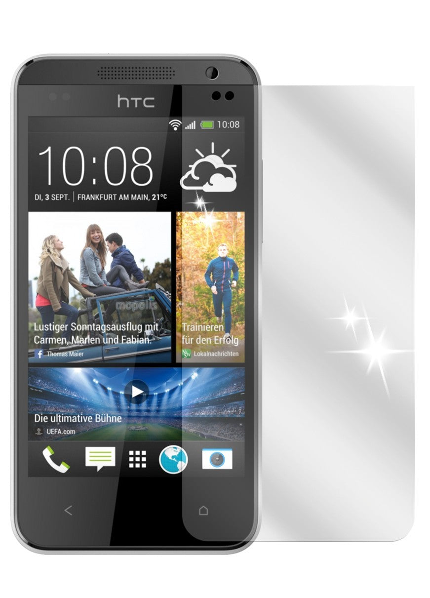 6x Schutzfolie klar für Desire 300 HTC Display-Schutzfolie