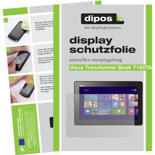 dipos 2x Matte Screen Protector for Asus Transformer Book T100TA