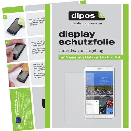 2x Schutzfolie matt für Galaxy Tab Pro 8.4 T320 Samsung Display-Schutzfolie