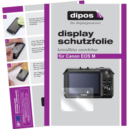 6x Screen Protector for Canon EOS M Protection Crystal Clear dipos