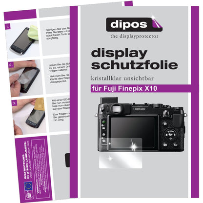 6x Screen Protector for Fuji X10 Protection Crystal Clear dipos