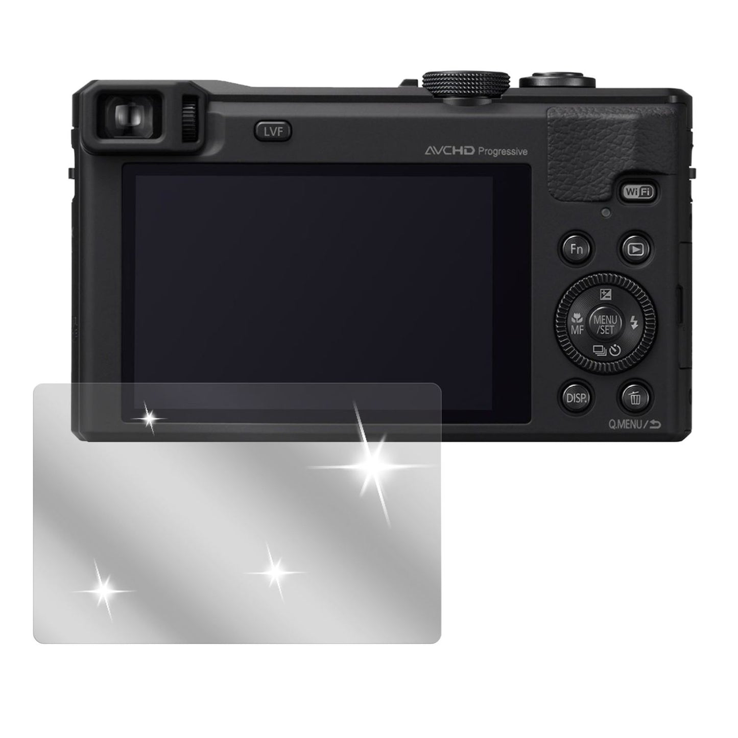 6x Screen Protector for Panasonic Lumix TZ61 Protection Crystal Clear dipos