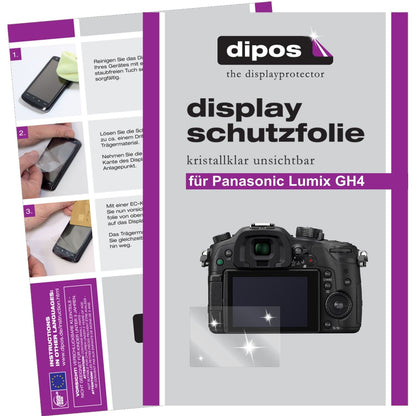 6x Screen Protector for Panasonic Lumix GH4 Protection Crystal Clear dipos