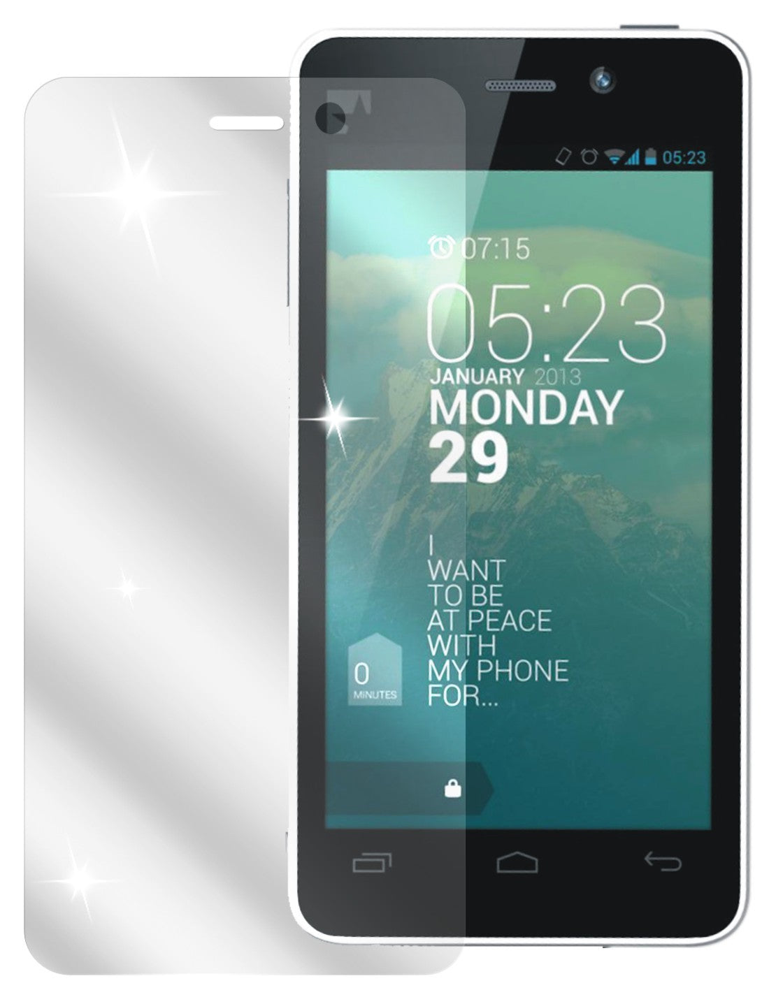 2x Schutzfolie klar für Fairphone Fairphone Display-Schutzfolie