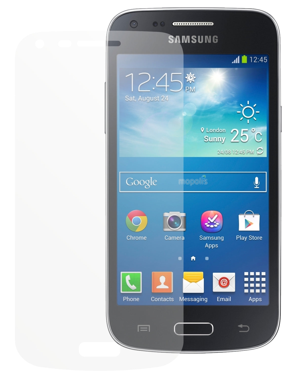 6x Schutzfolie matt für Galaxy Core LTE Samsung Display-Schutzfolie
