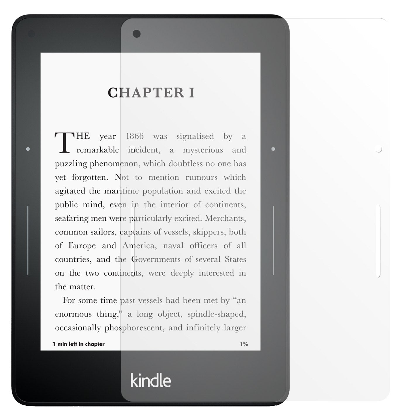2x Schutzfolie matt für kindle voyage Amazon Display-Schutzfolie