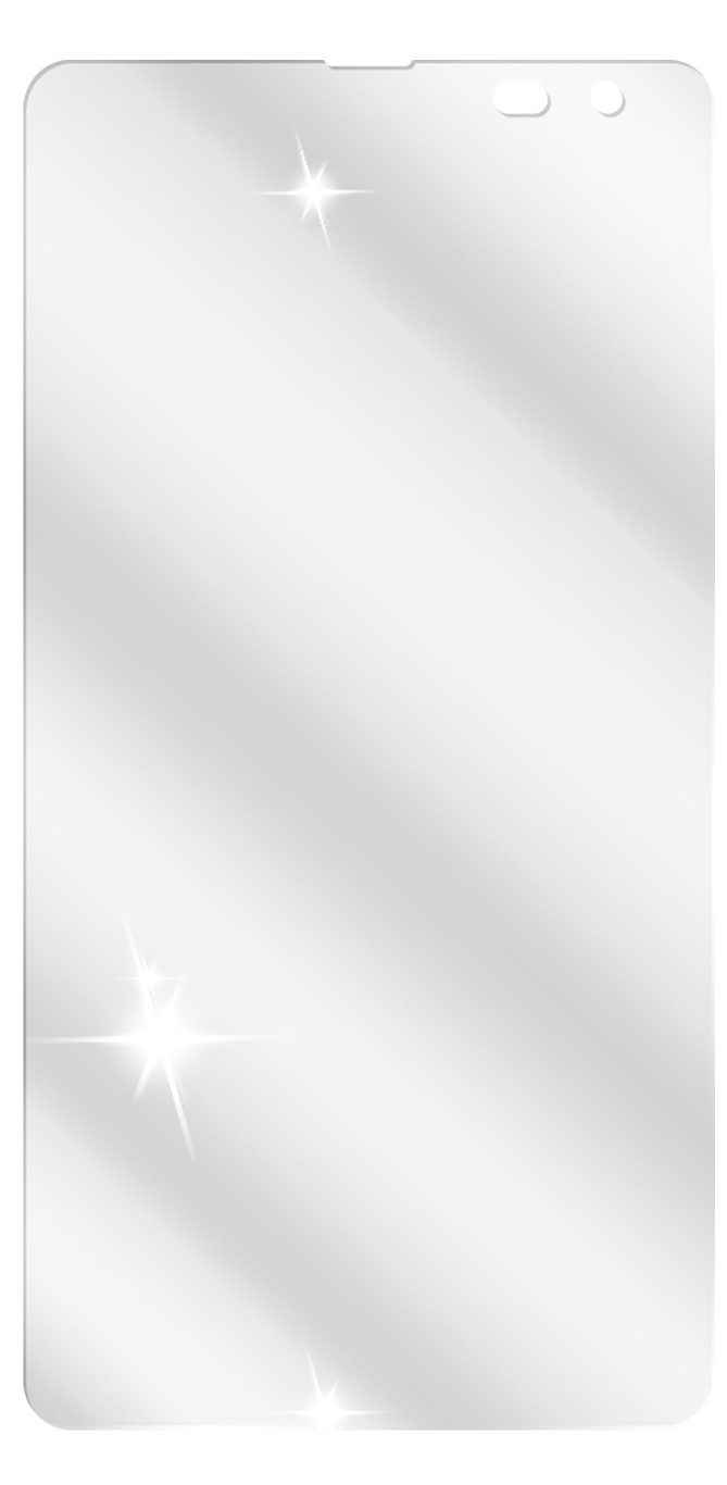 dipos Displayschutz für Lumia 535 Nokia, transparente Oberfläche, geringe Dicke und perfekte Passform