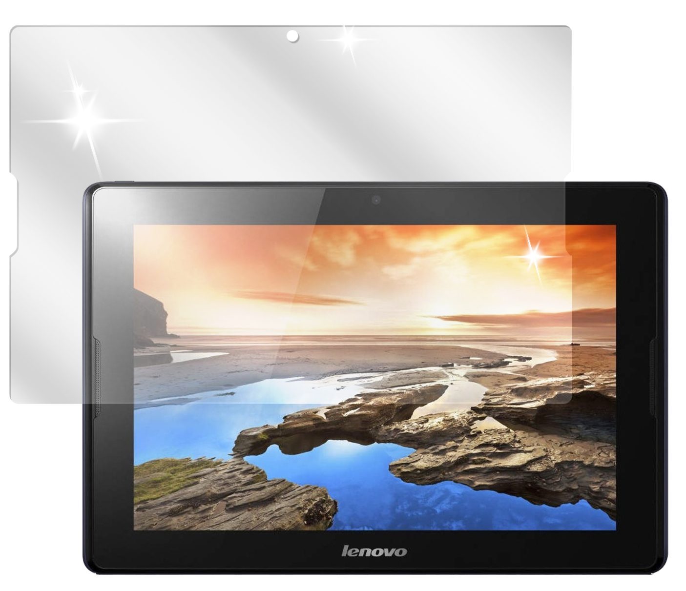 3x Schutzfolie klar für A10-70 Lenovo Display-Schutzfolie