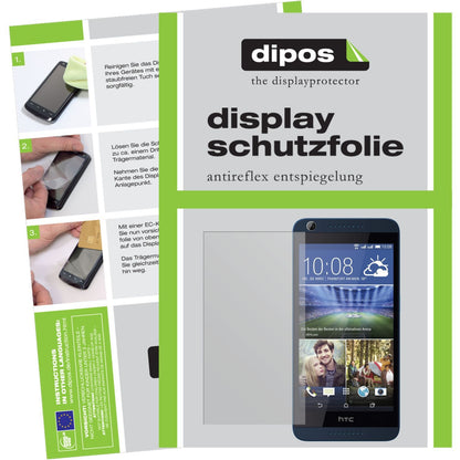 6x Schutzfolie matt für Desire 626G HTC Display-Schutzfolie
