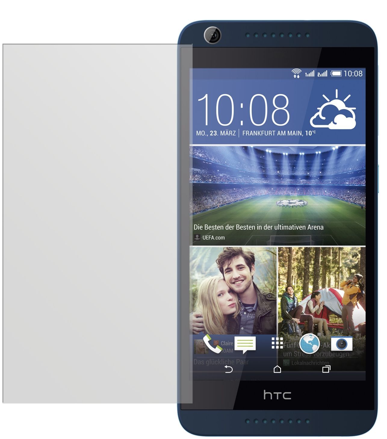 6x Schutzfolie matt für Desire 626G HTC Display-Schutzfolie
