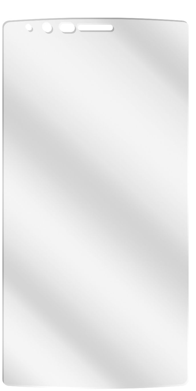dipos Displayschutz für G4 LG, transparente Oberfläche, geringe Dicke und perfekte Passform
