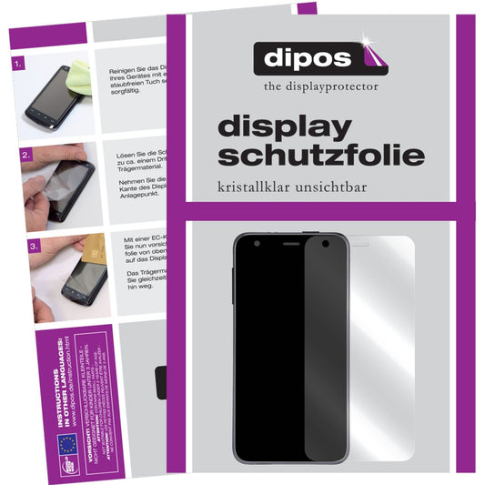 dipos 6x Clear Screen Protector for Xiaomi Redmi 3 Pro