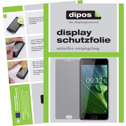 dipos 2x Matte Screen Protector for Acer Liquid Z6