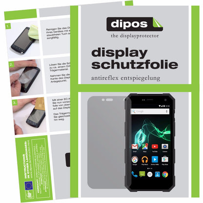 6x Schutzfolie matt für Archos 50 Saphir Display-Schutzfolie