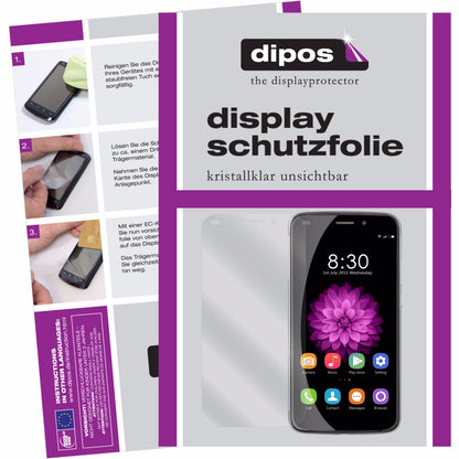 2x Schutzfolie klar für Meizu U20 Display-Schutzfolie