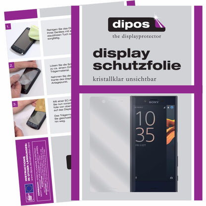 dipos 6x Clear Screen Protector for Sony Xperia X Compact