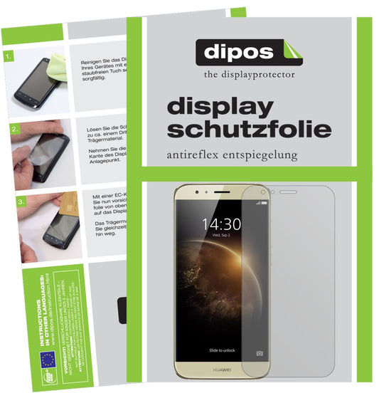 Matte Displayschutzfolie von dipos passend für Huawei GX8, präziser Zuschnitt und blasenfrei montiert