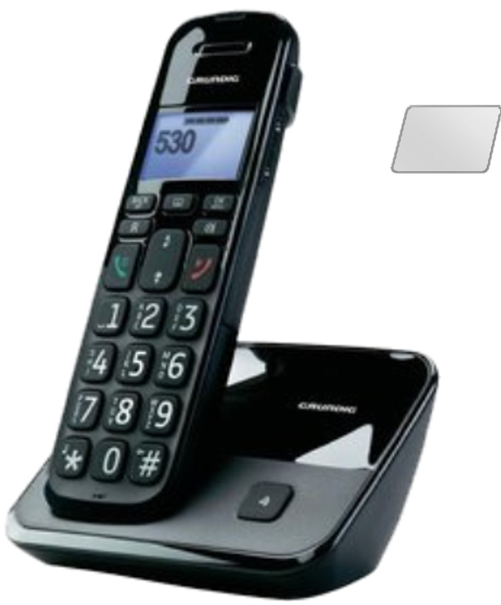 6x Schutzfolie klar für Grundig D530 / D530P Display-Schutzfolie