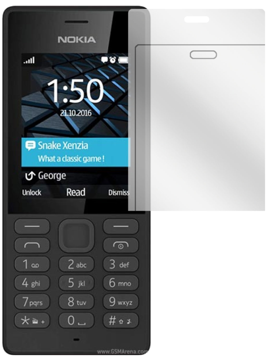 6x Schutzfolie klar für Nokia 150 Display-Schutzfolie