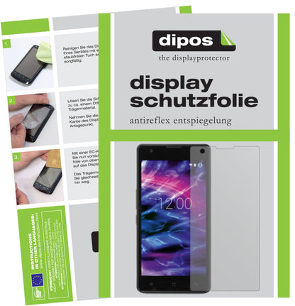 Matte Displayschutzfolie von dipos passend für Medion Life E5020, präziser Zuschnitt und blasenfrei montiert