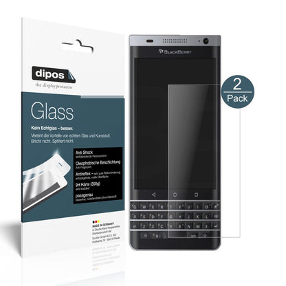 2x Screen Protector for Blackberry DTEK40 matte Flexible Glass 9H dipos