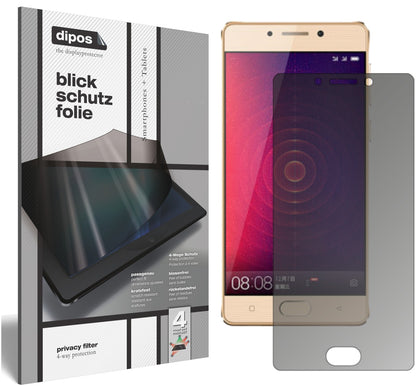Blickschutzfolie für Gionee Steel 2 matt Schutzfolie Privacy