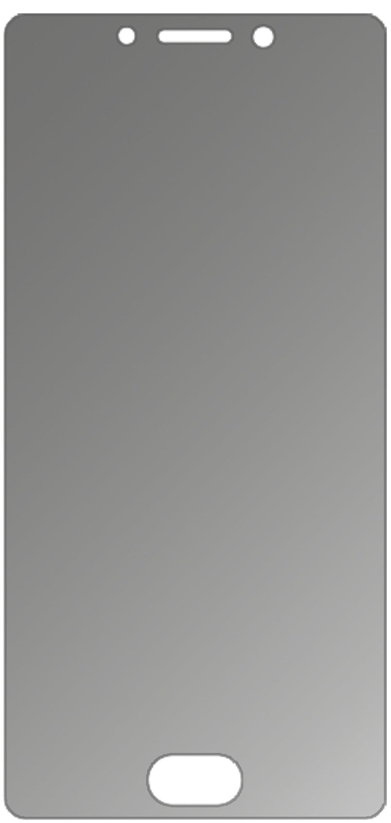 Blickschutzfolie für Gionee Steel 2 matt Schutzfolie Privacy