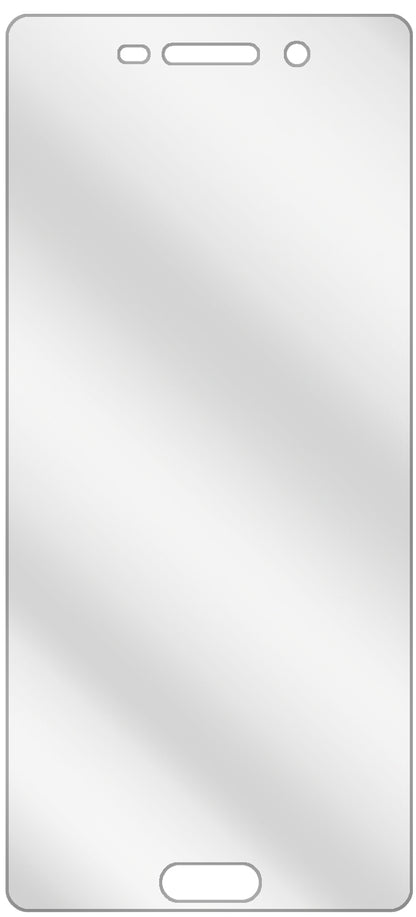 dipos Displayschutz für Nokia 6, transparente Oberfläche, geringe Dicke und perfekte Passform