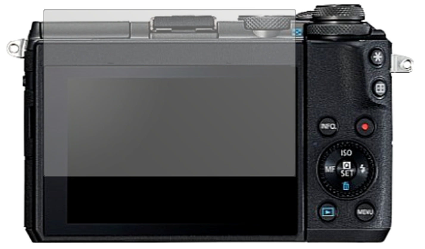 6x Schutzfolie matt für Canon EOS M6 Display-Schutzfolie