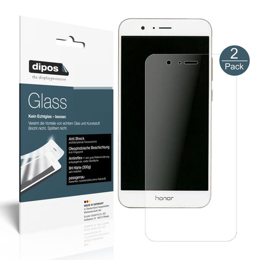 2x Screen Protector for Huawei Honor V9 matte Flexible Glass 9H dipos