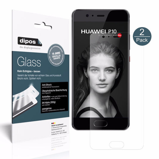dipos 2x 9H Matte Screen Protector for Huawei P10