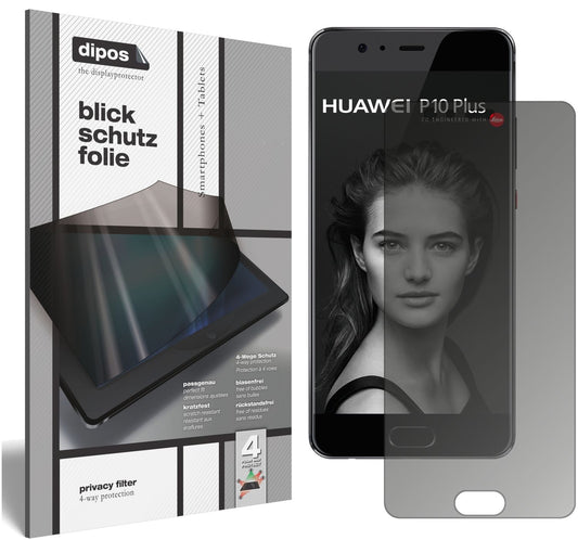 dipos Privacy Screen Protector for Huawei P10 Plus