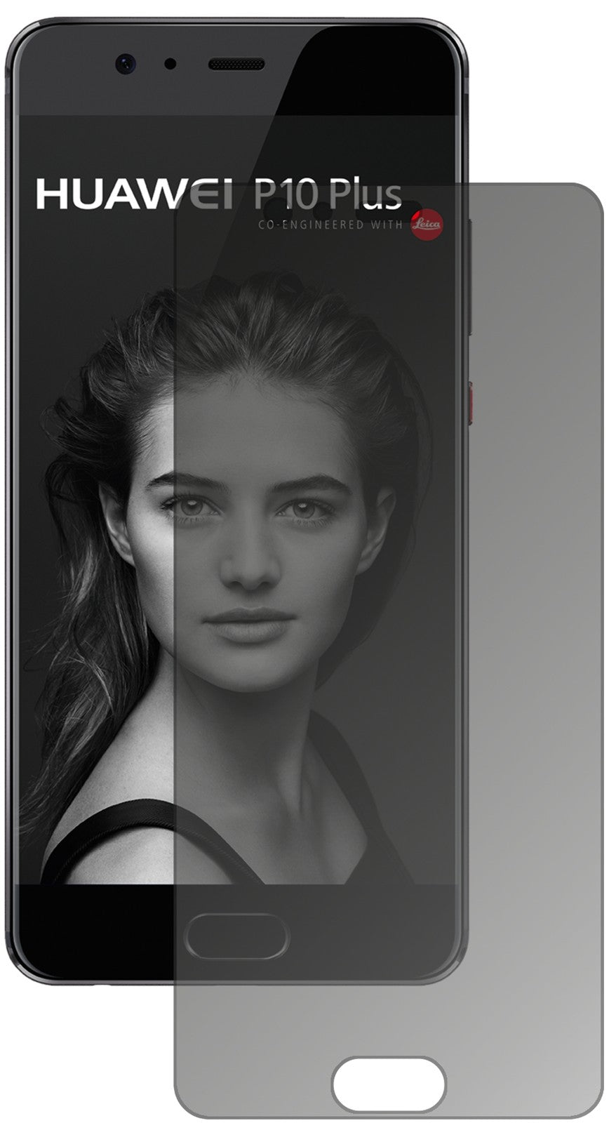 Blickschutzfolie für Huawei P10 Plus matt Schutzfolie Privacy