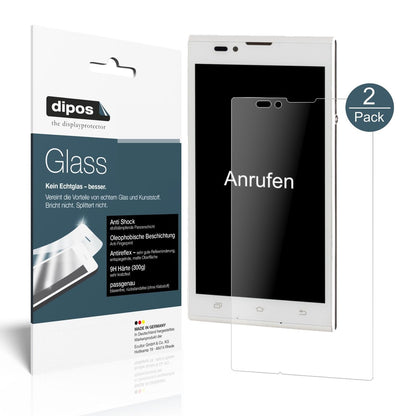 2x Screen Protector for BlindShell 2 matte Flexible Glass 9H dipos