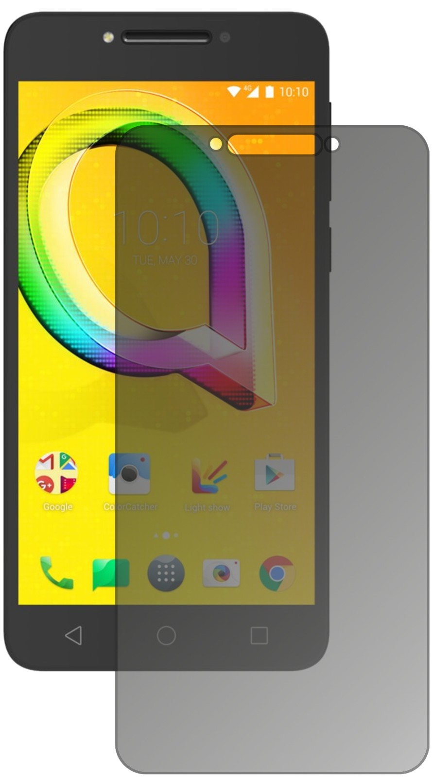 Blickschutzfolie für Alcatel A5 LED matt Schutzfolie Privacy