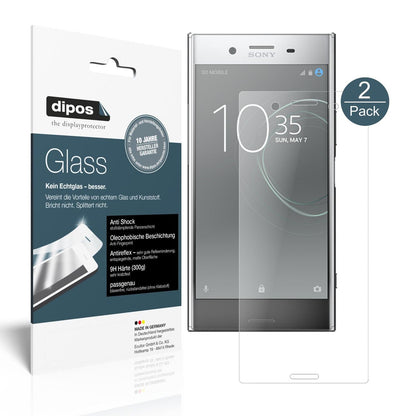 2x Screen Protector for Sony Xperia XZ Premium matte Flexible Glass 9H dipos