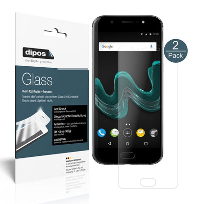 2x 9H Matte Screen Protector for Wiko Wim – Anti-Glare, Shatterproof | dipos