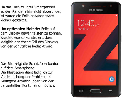 2x 9H Schutzfolie für Samsung Z4 Panzerfolie