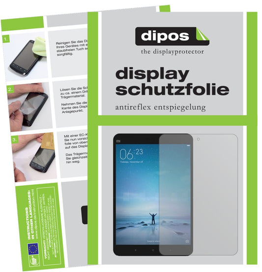 2x Screen Protector for Xiaomi Mi Pad 3 Protection Anti Glare dipos