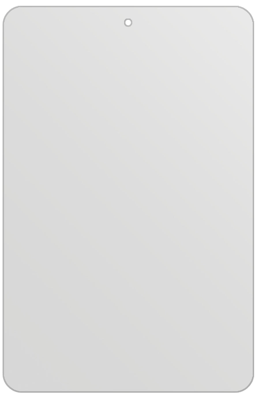 2x Schutzfolie matt für Xiaomi Mi Pad 3 Display-Schutzfolie