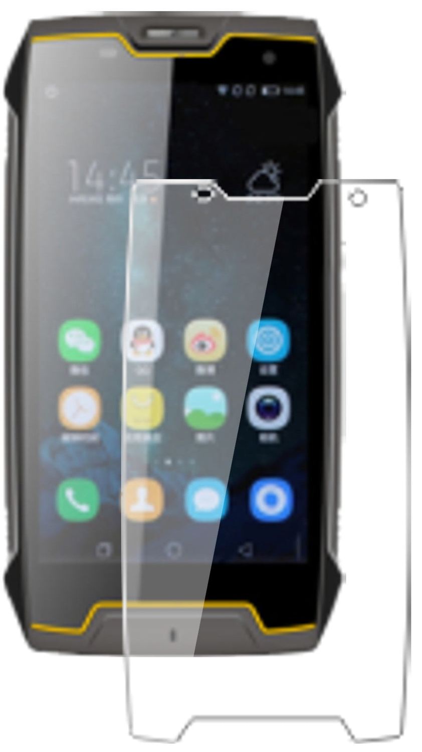 2x 9H Clear Screen Protector for Hafury Safari – Shatterproof, Crystal Clear | dipos