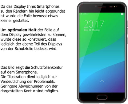 Dünne und klare Folie passend zugeschnitten für Ulefone Gemini Pro